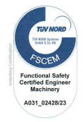 TÜV NORD Functional Safety Certified Engineer Machinery
